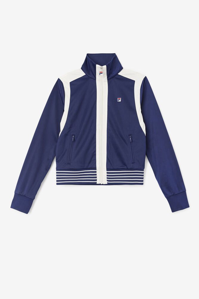 Fila Jakke Dame Marineblå Charlie Track 213694-UCG